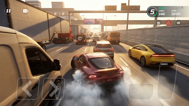 Highway Racer Pro gameplay
